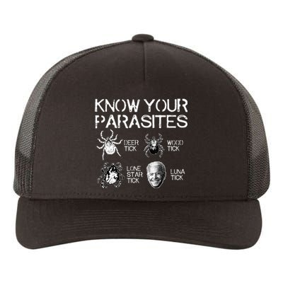 Know Your Parasites Tick Biden Classic Yupoong Adult 5-Panel Trucker Hat