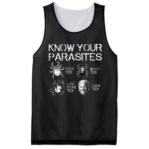 Know Your Parasites Tick Biden Classic Mesh Reversible Basketball Jersey Tank