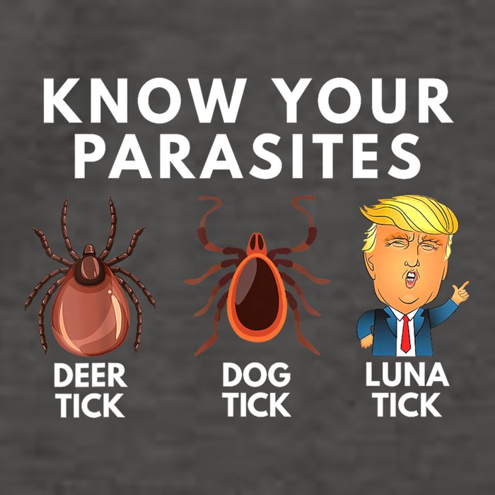 Know Your Parasites Deer Tick Dog Tick Luna Tick Anti Trump Vector Backpack