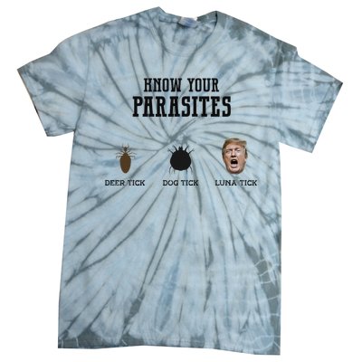 Know Your Parasites Antitrump Tie-Dye T-Shirt