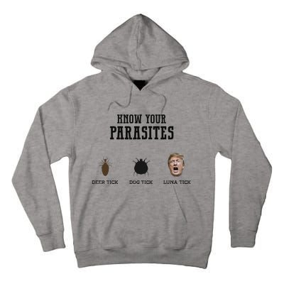 Know Your Parasites Antitrump Tall Hoodie