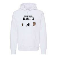 Know Your Parasites Antitrump Premium Hoodie