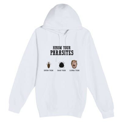 Know Your Parasites Antitrump Premium Pullover Hoodie