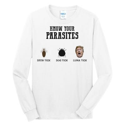 Know Your Parasites Antitrump Tall Long Sleeve T-Shirt