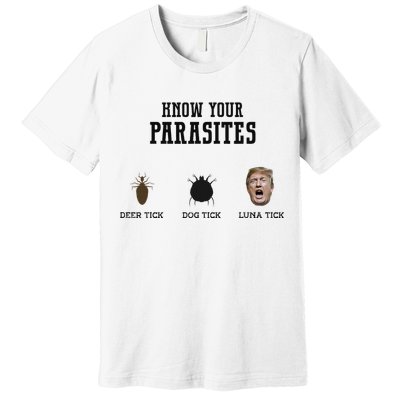 Know Your Parasites Antitrump Premium T-Shirt