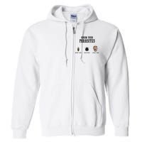 Know Your Parasites Antitrump Full Zip Hoodie