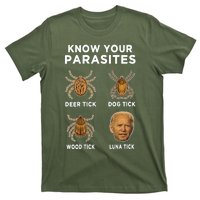 Know Your Parasites Funny Anti Joe Biden T-Shirt