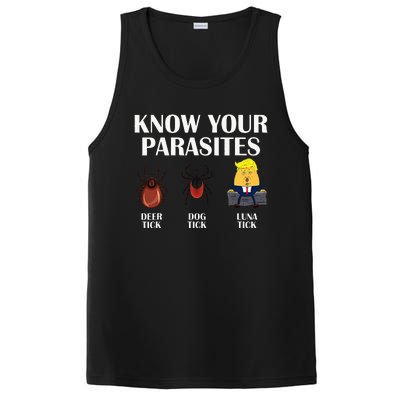 Know Your Parasites Anti Trump Democrat Vote Kamala PosiCharge Competitor Tank