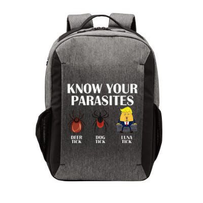 Know Your Parasites Anti Trump Democrat Vote Kamala Vector Backpack