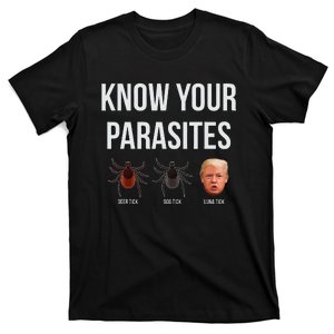 Know Your Parasites Dump President Trump Parasite Lunatic T-Shirt