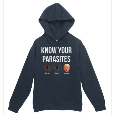 Know Your Parasites Dump President Trump Parasite Lunatic Urban Pullover Hoodie