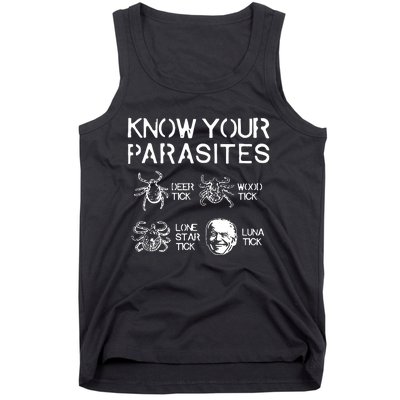 Know Your Parasites Luna Tick Tank Top