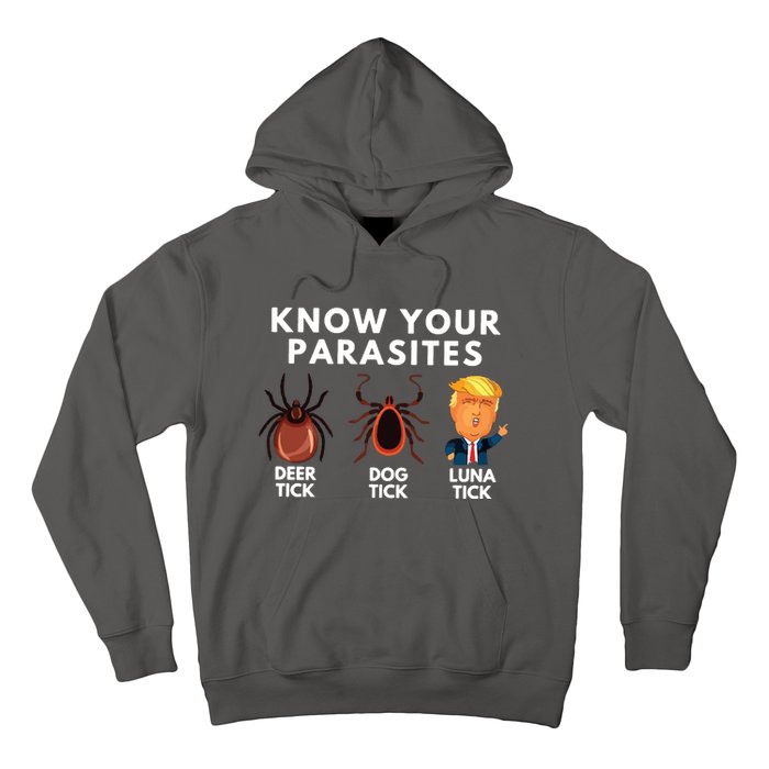 Know Your Parasites Anti Trump Hoodie