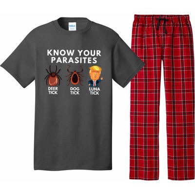 Know Your Parasites Anti Trump Pajama Set