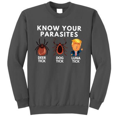 Know Your Parasites Anti Trump Tall Sweatshirt