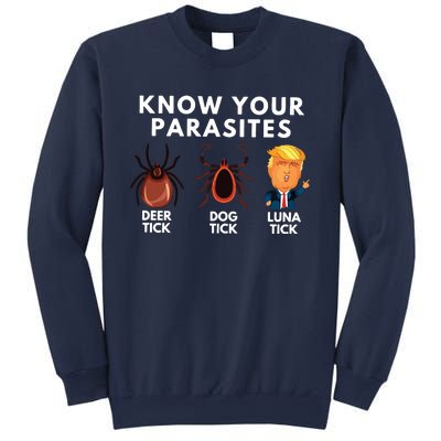 Know Your Parasites Anti Trump Sweatshirt