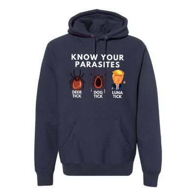 Know Your Parasites Anti Trump Premium Hoodie