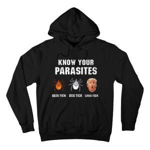 Know Your Parasites Funny Anti Trump Tall Hoodie