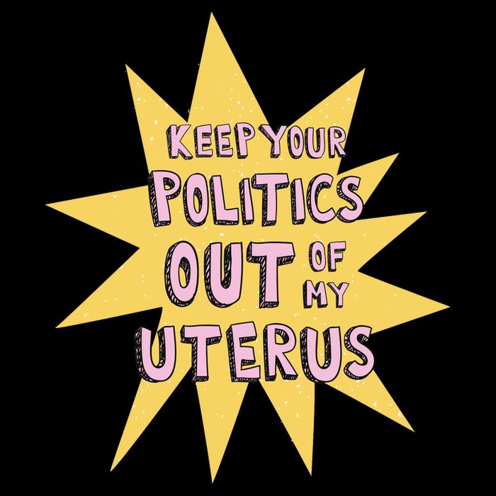 Keep Your Politics Out Of My Uterus Sustainable Bucket Hat