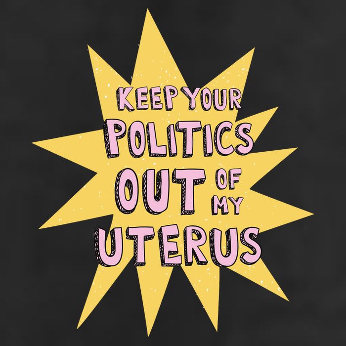 Keep Your Politics Out Of My Uterus Adult Drive Performance Visor