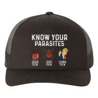 Know Your Parasites Deer Tick Dog Tick Luna Tick Anti Trump Yupoong Adult 5-Panel Trucker Hat