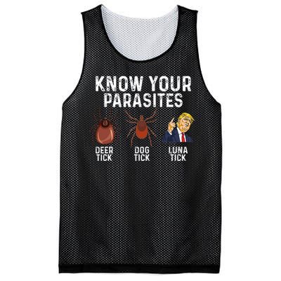 Know Your Parasites Deer Tick Dog Tick Luna Tick Anti Trump Mesh Reversible Basketball Jersey Tank