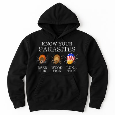 Know Your Parasites Anti Trump Luna Tick Hoodie