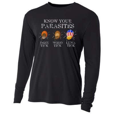 Know Your Parasites Anti Trump Luna Tick Cooling Performance Long Sleeve Crew