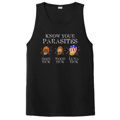 Know Your Parasites Anti Trump Luna Tick PosiCharge Competitor Tank