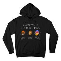 Know Your Parasites Anti Trump Luna Tick Tall Hoodie