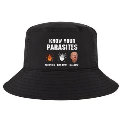 Know Your Parasites Anti Joe Biden Cool Comfort Performance Bucket Hat