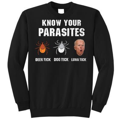 Know Your Parasites Anti Joe Biden Sweatshirt