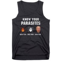 Know Your Parasites Anti Joe Biden Tank Top