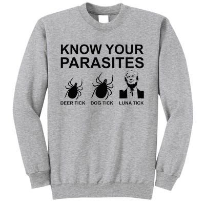 Know Your Parasites Anti Trump Tall Sweatshirt