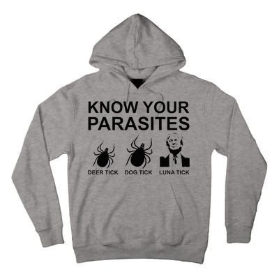 Know Your Parasites Anti Trump Tall Hoodie