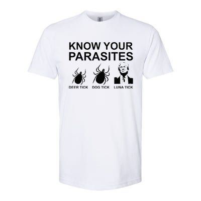 Know Your Parasites Anti Trump Softstyle CVC T-Shirt