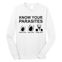 Know Your Parasites Anti Trump Long Sleeve Shirt