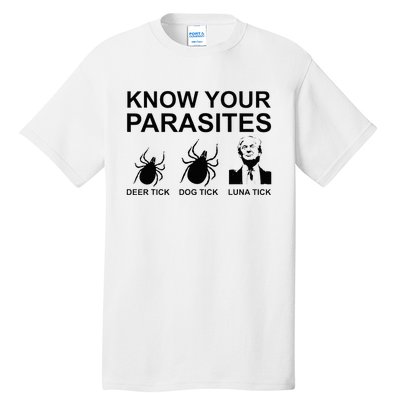 Know Your Parasites Anti Trump Tall T-Shirt