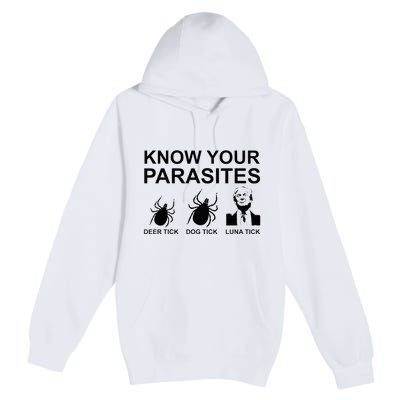 Know Your Parasites Anti Trump Premium Pullover Hoodie