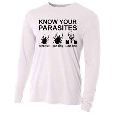 Know Your Parasites Anti Trump Cooling Performance Long Sleeve Crew