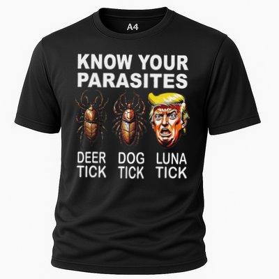Know Your Parasites Anti Trump Funny Luna Tick Democrat Performance Shirt