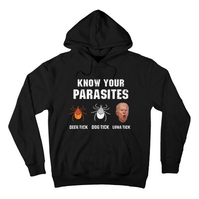 Know Your Parasites Anti Joe Biden Hoodie