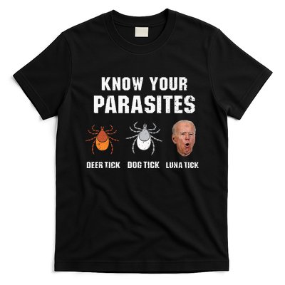 Know Your Parasites Anti Joe Biden T-Shirt