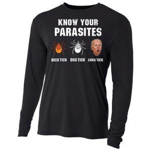 Know Your Parasites Anti Joe Biden Cooling Performance Long Sleeve Crew