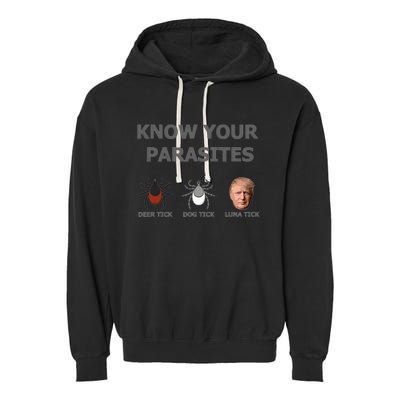 Know Your Parasites Anti Trump Resist Garment-Dyed Fleece Hoodie