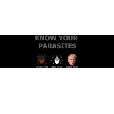 Know Your Parasites Anti Trump Resist Bumper Sticker