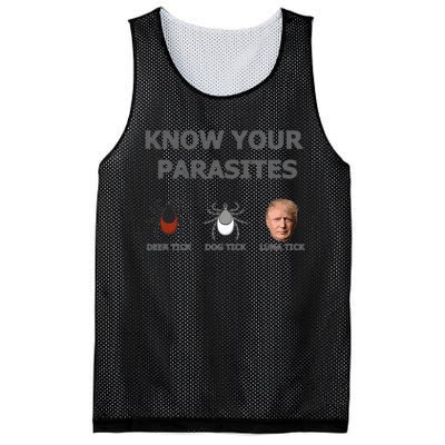 Know Your Parasites Anti Trump Resist Mesh Reversible Basketball Jersey Tank