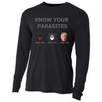 Know Your Parasites Anti Trump Resist Cooling Performance Long Sleeve Crew