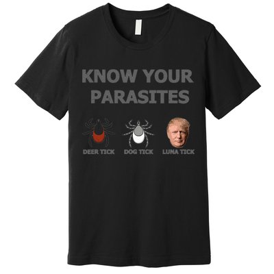 Know Your Parasites Anti Trump Resist Premium T-Shirt