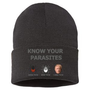 Know Your Parasites Anti Trump Resist Sustainable Knit Beanie